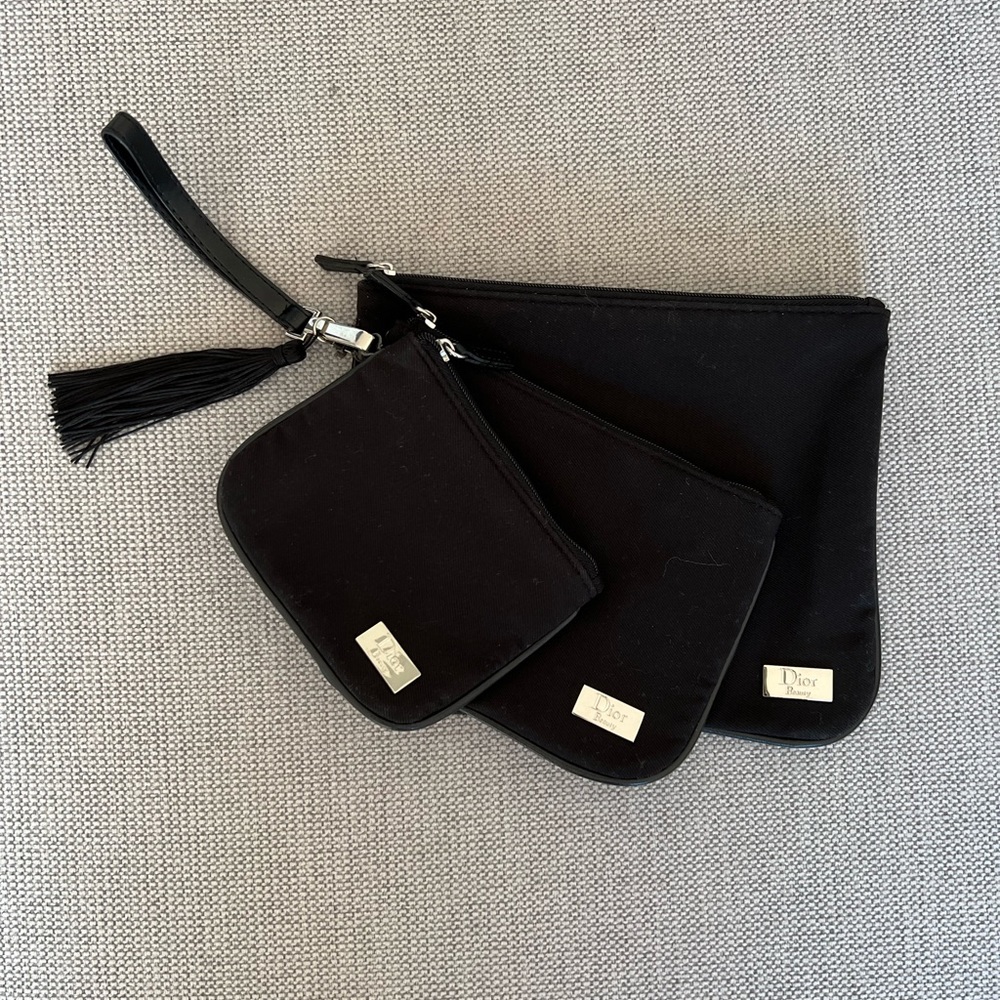 Christian Dior make up clutches